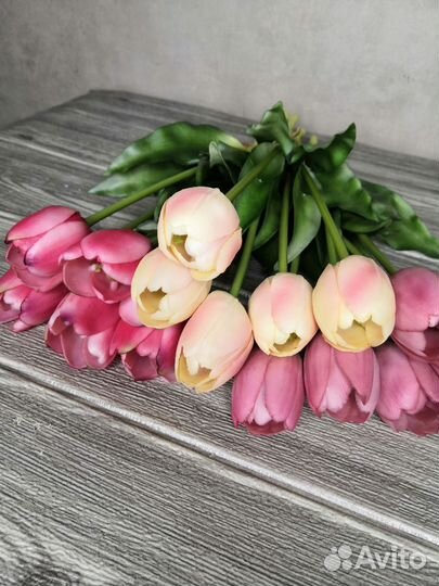 Тюльпаны силиконовые