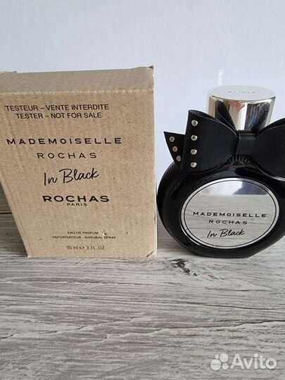 Mademoiselle Rochas in black