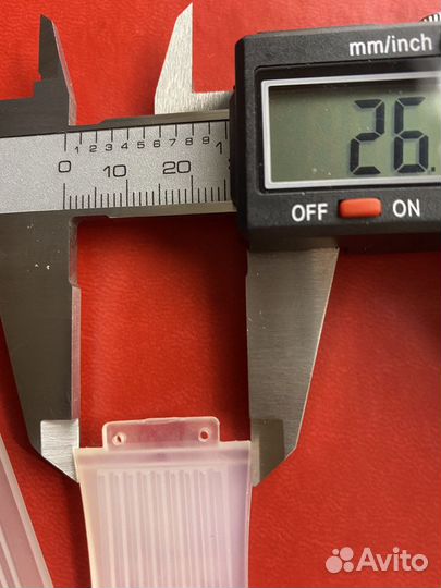 Ремешок для часов прозрачный clear