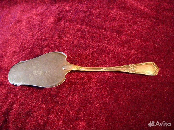 Лопатка Кулинарная Мельхиоровая Серия Киев СССР