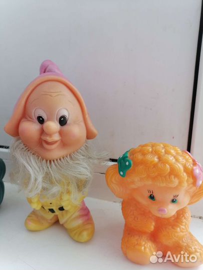 Резиновые игрушки СССР