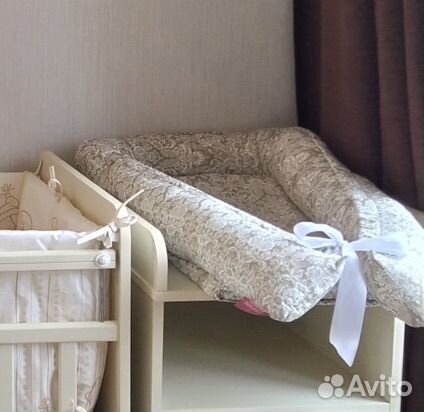 Матрасик-гнёздышко. Кокон для новорожденных