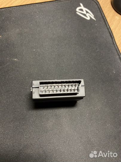 Переходник scart на 3 RCA (тюльпаны)