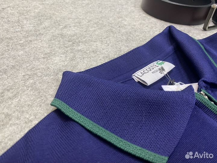 Кофта полузамок lacoste