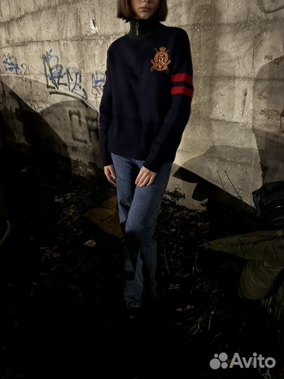 Polo ralph lauren свитер big logo cheef keef