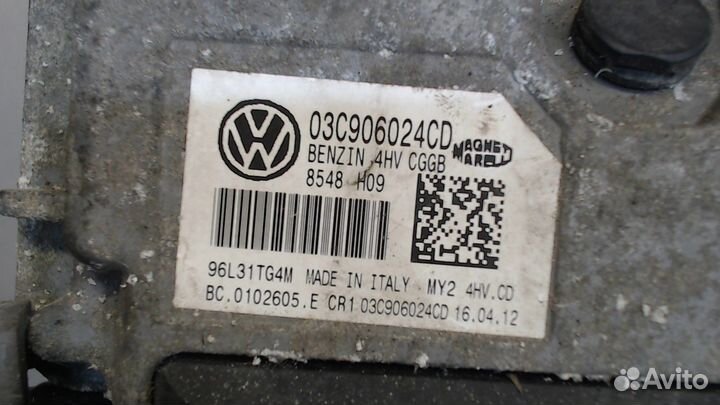 Блок управления двигателем Seat Ibiza 4, 2012