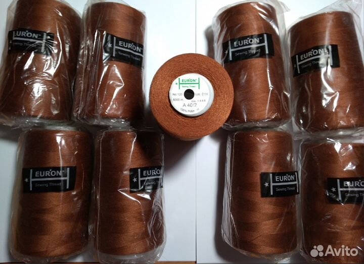 Нитки швейные бабины