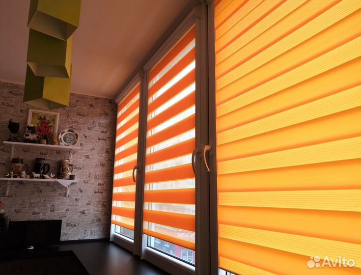 Шторы жалюзи рулонные