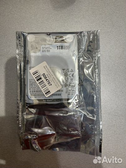 1 тб WD Black WD10spsx новый