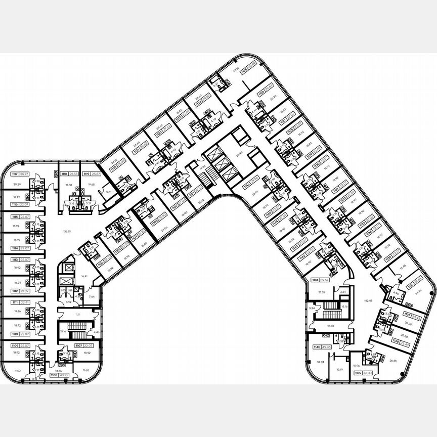 Апартаменты-студия, 29,4 м², 11/15 эт.
