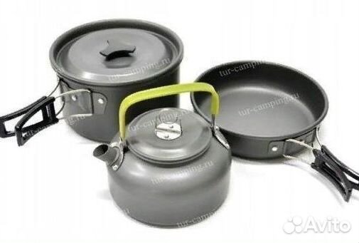 Набор посуды с чайником Coolwalk (DS308)