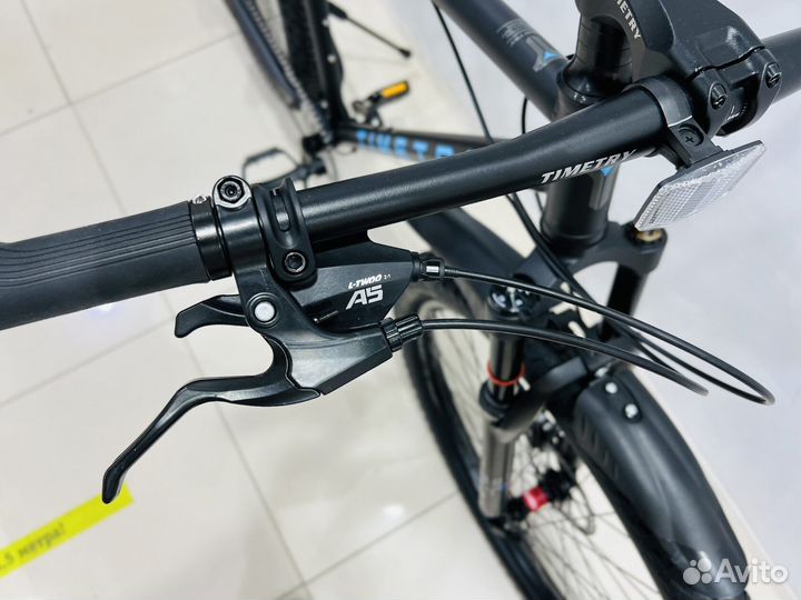 Велосипед для высоких на рост 170-200 см (черный)