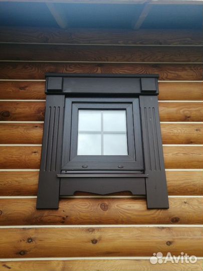 Отделка деревянных домов