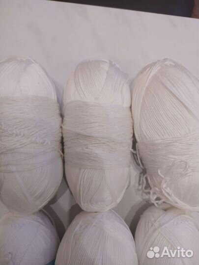 Пряжа нитки для вязания хлопок