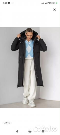Пуховик зимний женский новый 48 размер