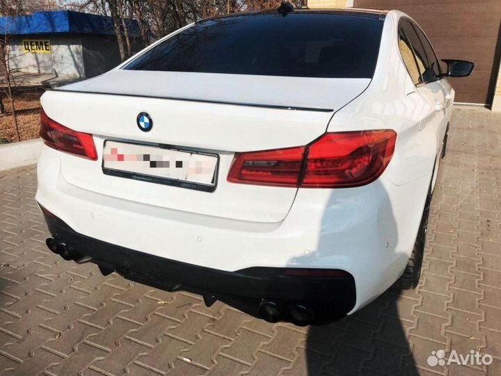 Задний диффузор M-Performance style Bmw 5-Series