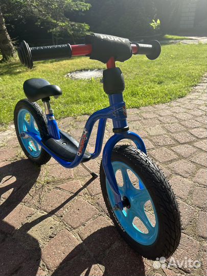 Беговел puky lr 1l с сумкой на раму и крыльями