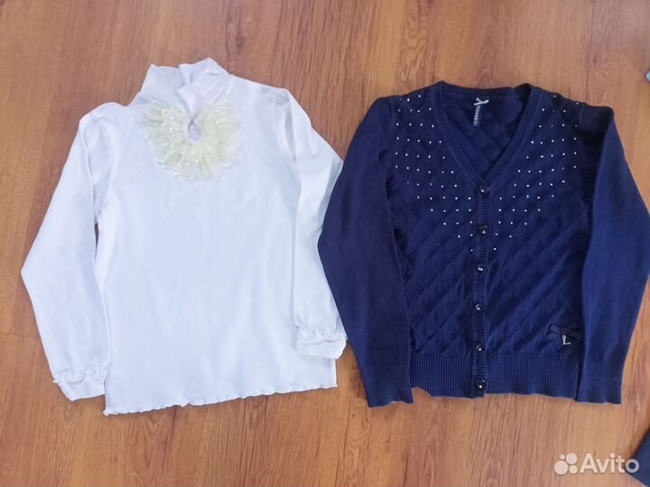 Пакет школьных вещей для девочки рр 128-134-140