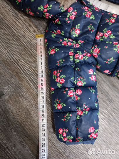 Демисезонный комбинезон на девочку 3 месяца (62)