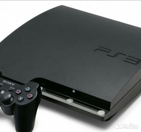 Игровая приставка ps3 super slim прошитая