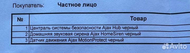 Охранная сигнализация ajax