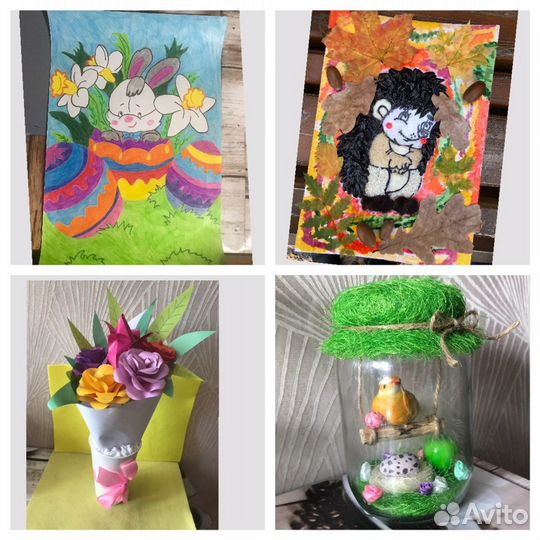 Делаю поделки в Детский садик и школы