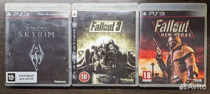 Игры на PS3 Fallout 3 + Fallout New Vegas (англ)