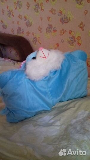 Зайка-подушка