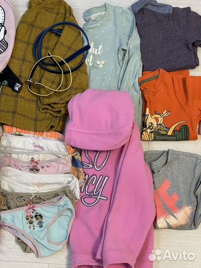 Пакет вещей для девочки 110 116