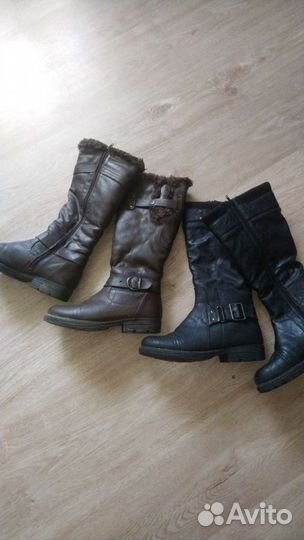 Сапоги зима 36.5р