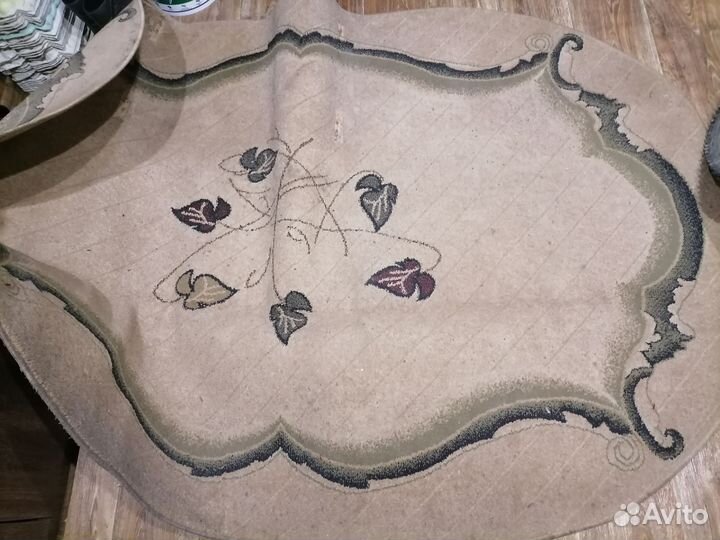 Ковровая дорожка шерсть, ковры 2штБронь