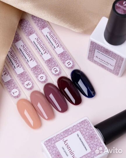 Гель лак Jasmine, 10 мл