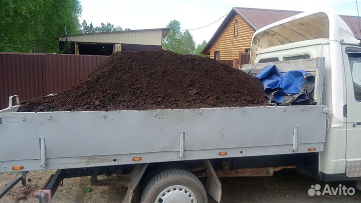 Доставка плодородного грунта