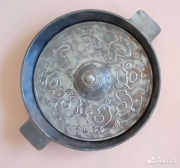 Сковорода тапака чугунная СССР