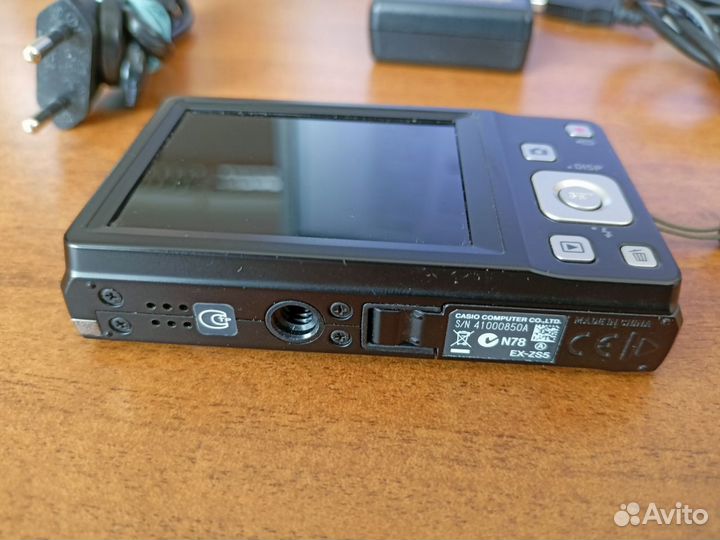 Цифровой фотоаппарат Casio Exilim EX-ZS5, черный