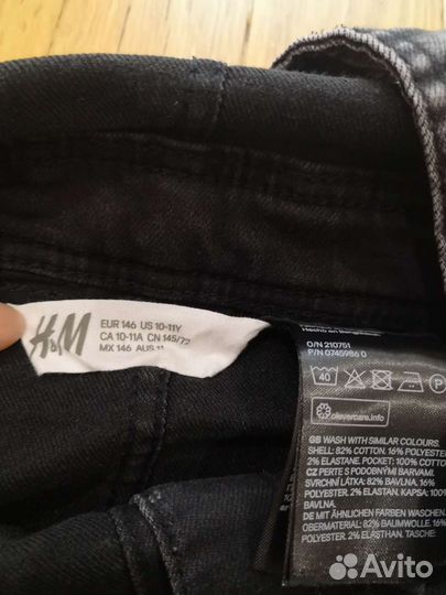 Сарафан джинсовый h&m