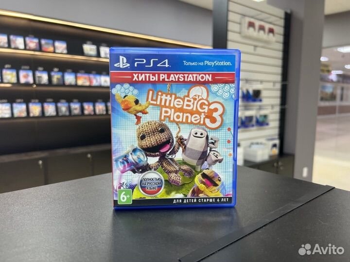 Диск игра на Sony Ps 4 Little Big Planet 3