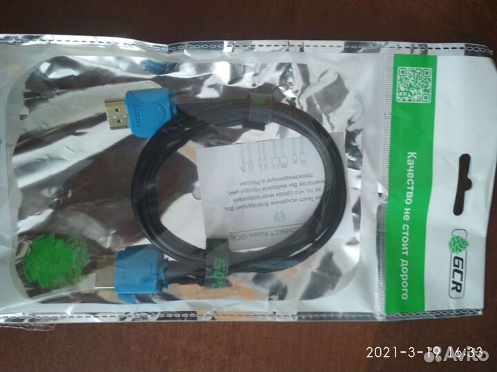 Новый hdmi кабель 4к