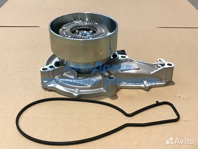 Помпа Вольво FH4 FM4 и Рено Т серия с вискомуфтой