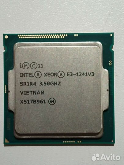 E3-1241v3 (core i7-4771 )