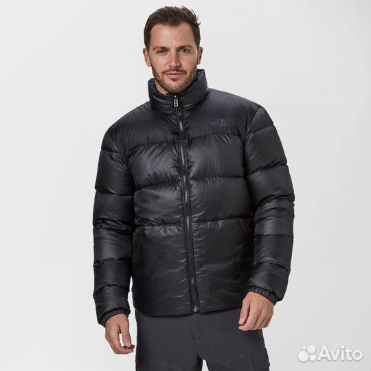 The North Face Nuptse III 3 чёрный пуховик дефекты