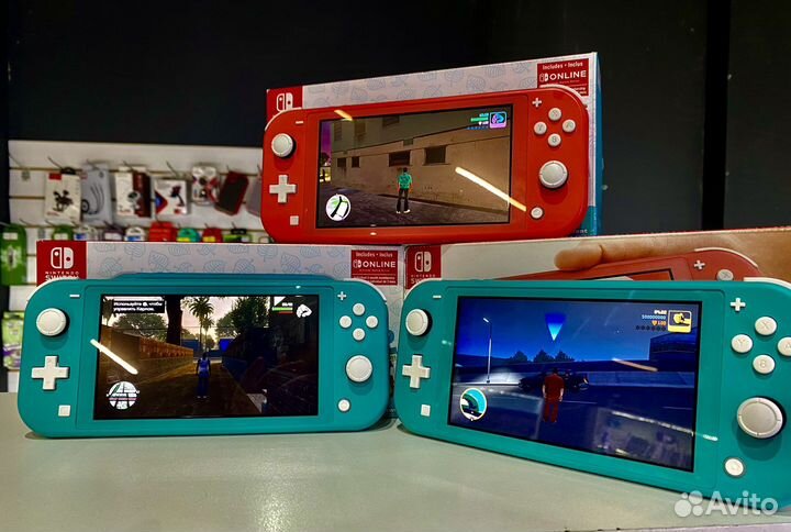 Nintendo Switch Lite прошита 8 топ игр