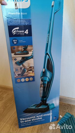 Пылесос philips PowerPro Aqua 3 в 1