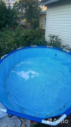 Каркасный бассейн intex