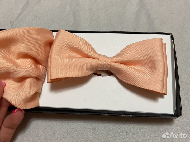 Галстук бабочка и платок