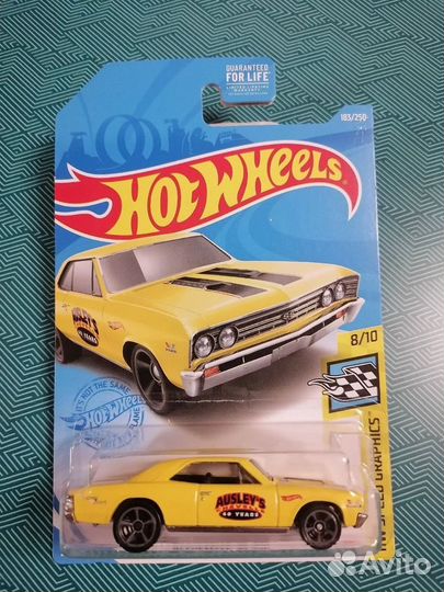 Hot wheels 67 chevelle ss 396