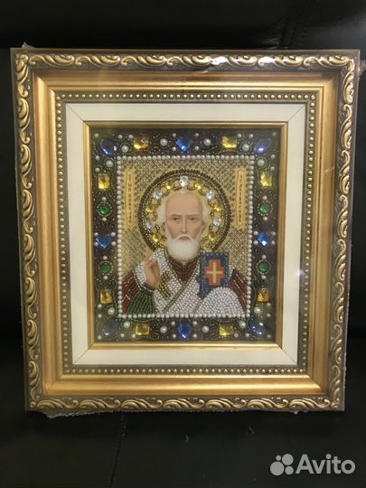 Икона из бисера