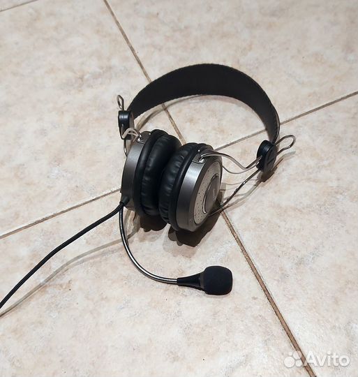 Наушники игровые (офисные), Genius гарнитура