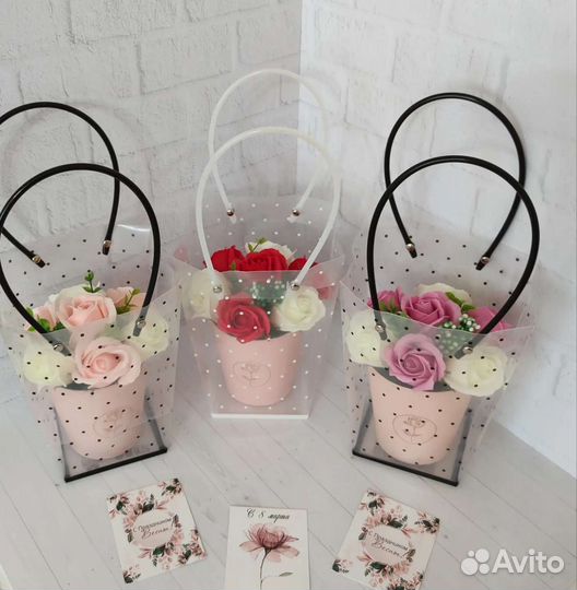 Цветы из мыла