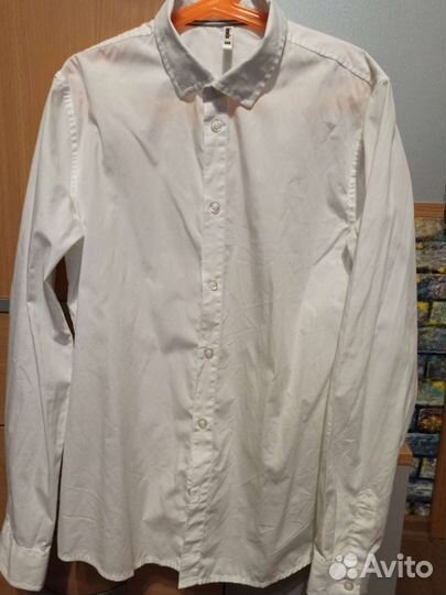 Рубашка белая 152